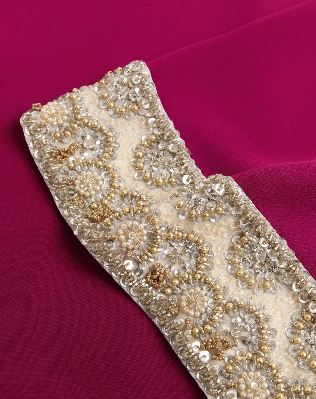 Embellished Crewneck Blouse