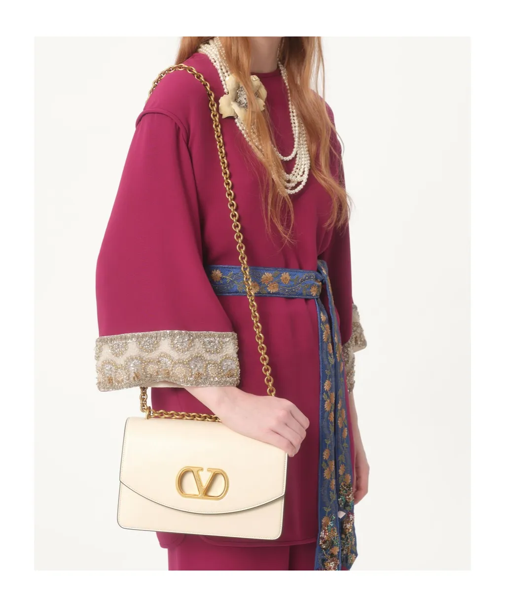 Embellished Crewneck Blouse