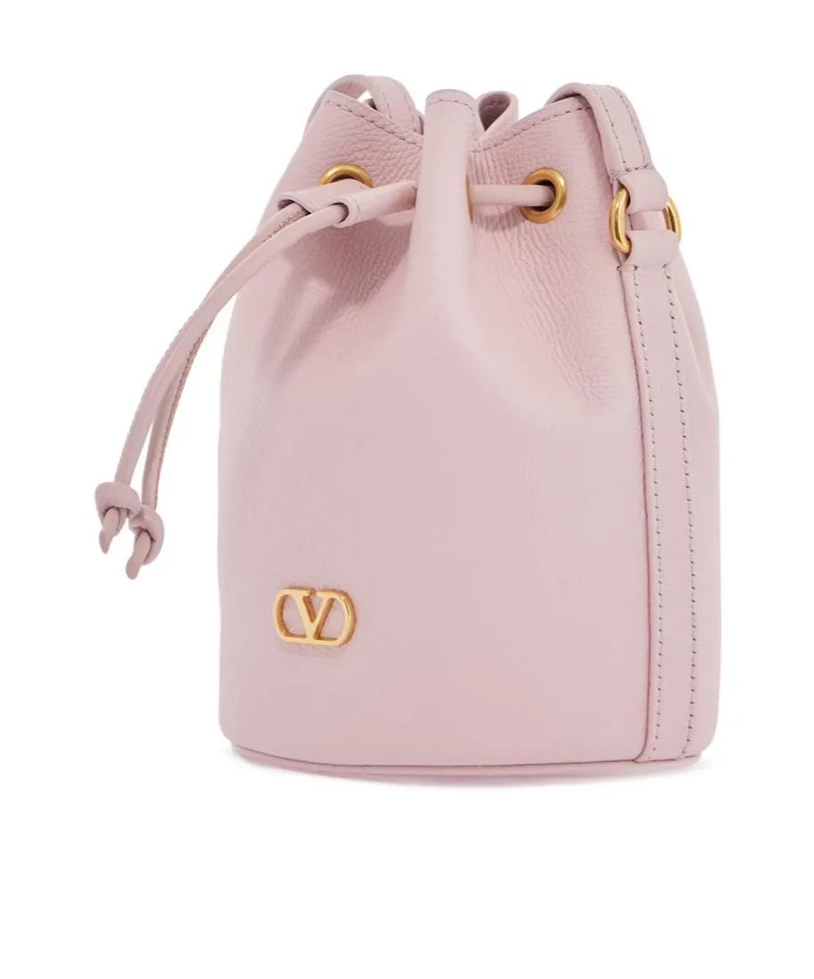 Vlogo Signature Drawstring Bucket Bag