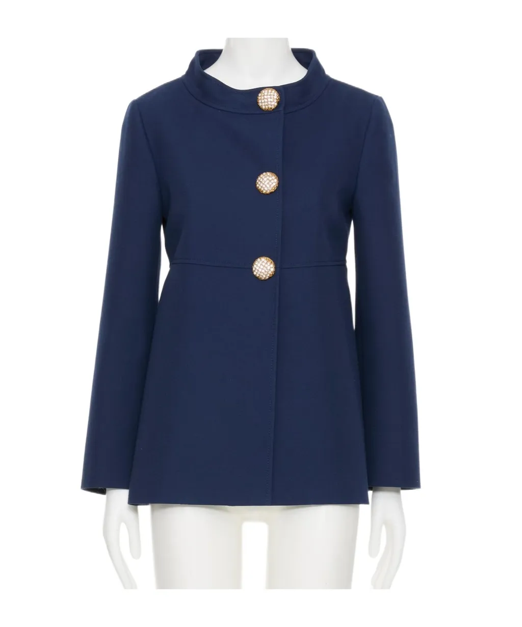 Button Detailed Coat