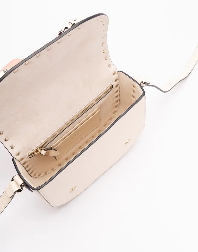 Garavani Rockstud Foldover Top Shoulder Bag