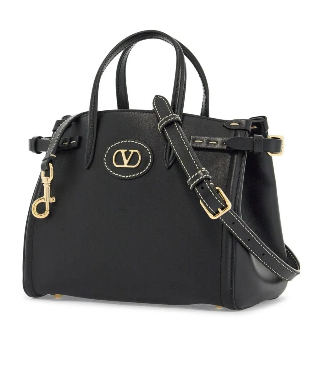 Antibes Vlogo Plaque Small Tote Bag