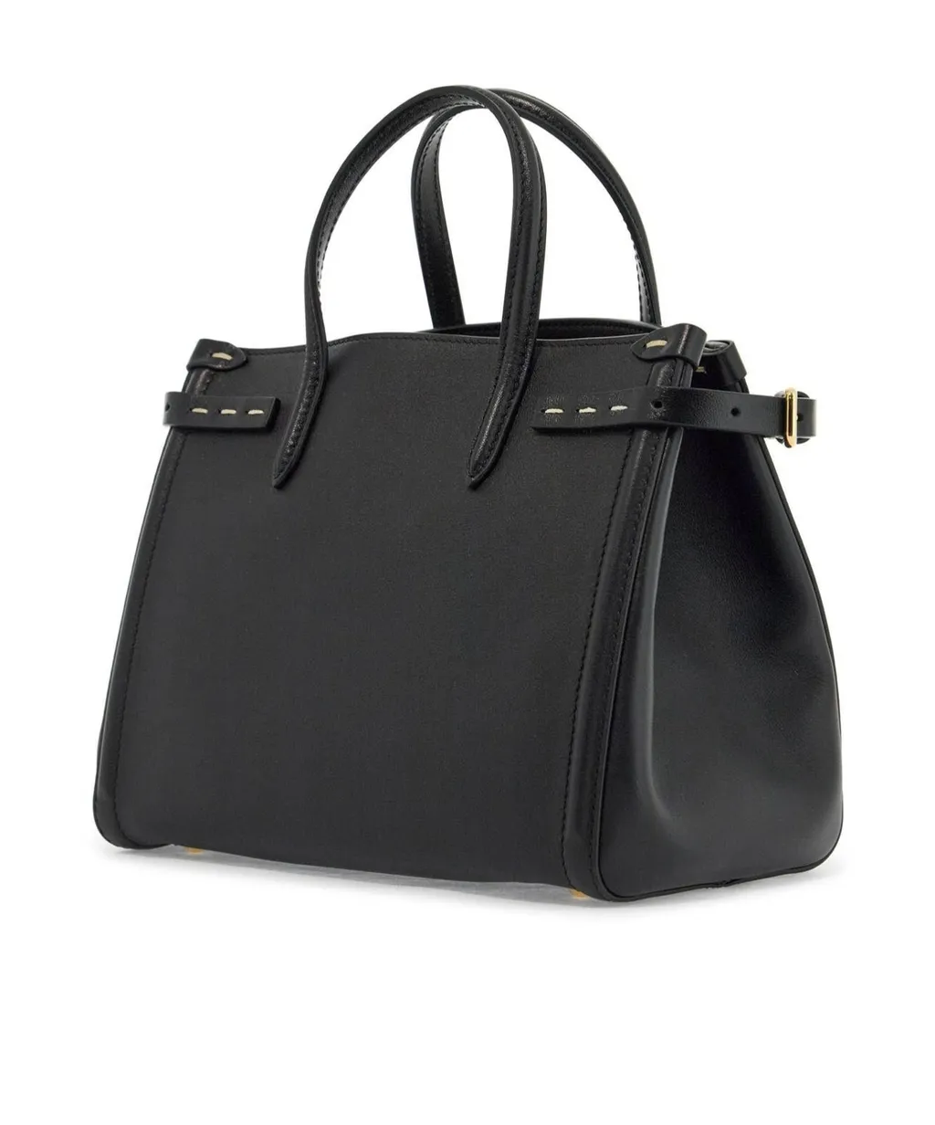 Antibes Vlogo Plaque Small Tote Bag