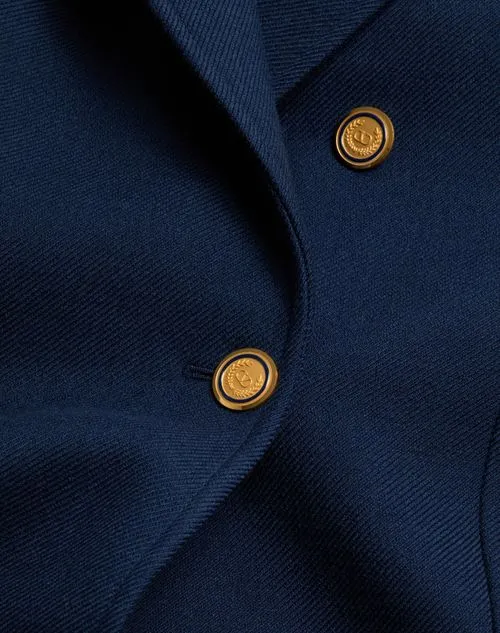 Double-Breasted Double Wool Jacket