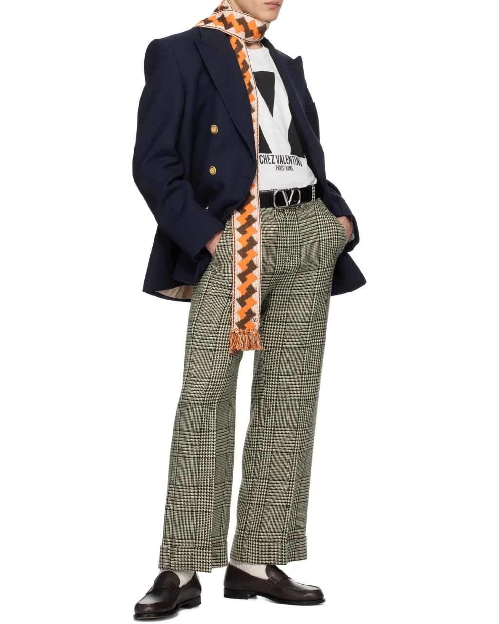 Double-Breasted Double Wool Jacket