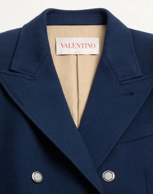 Double-Breasted Double Wool Jacket