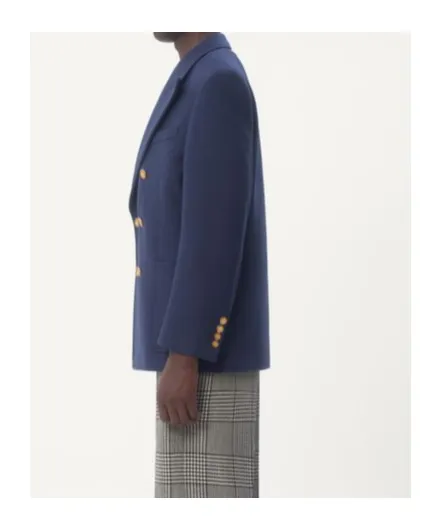Double-Breasted Double Wool Jacket