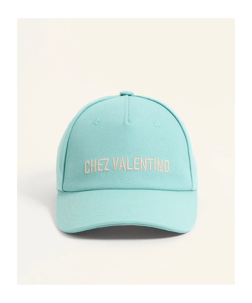 Chez Valentino Curved Peak Baseball Cap