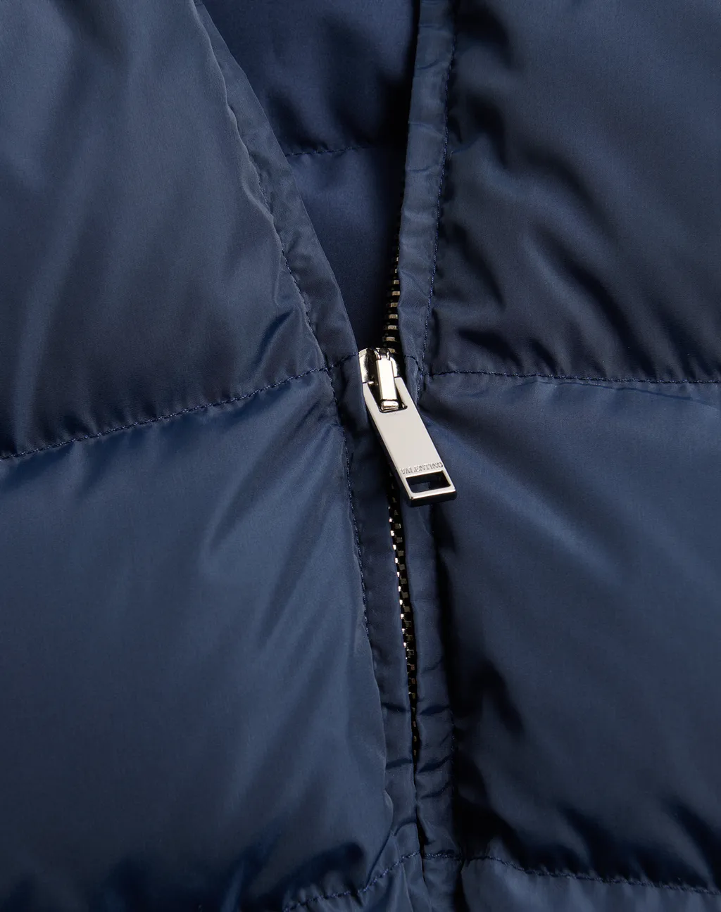 Zip-Up Hooded Down Jacket