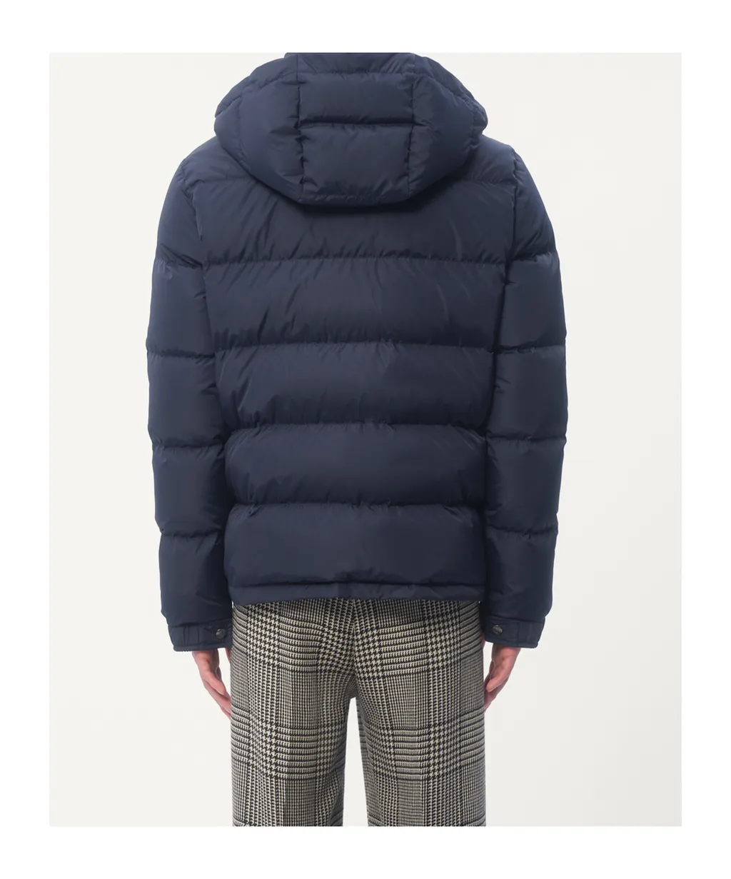 Zip-Up Hooded Down Jacket