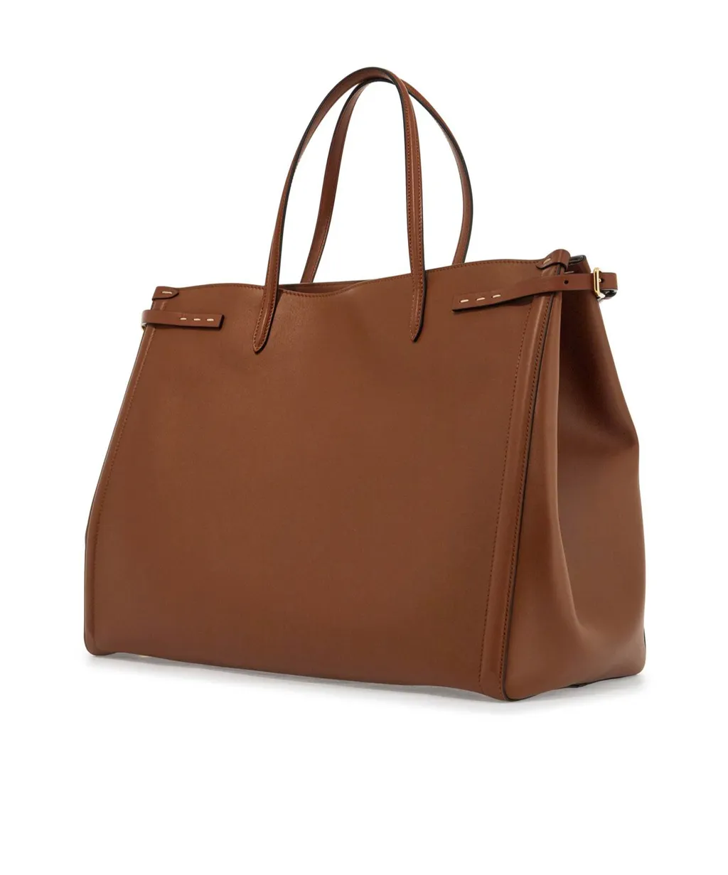 Antibes Vlogo Plaque Medium Tote Bag