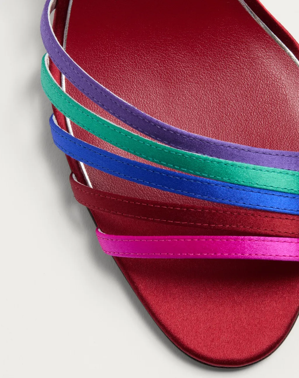 Ladycrush Open Toe Satin Sandals