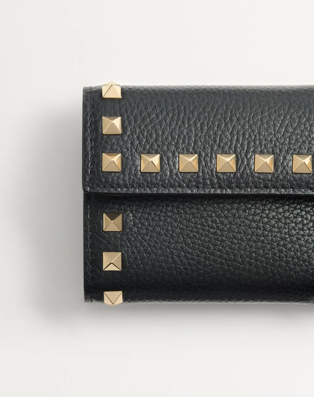 Garavani Rockstud Tri-Fold Wallet
