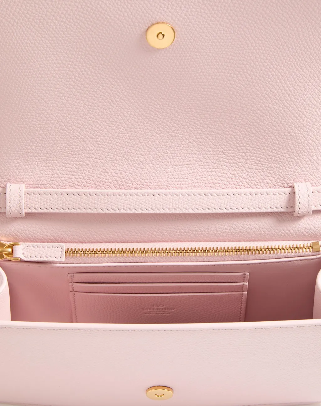 Vlogo Signature Foldover Top Mini Shoulder Bag