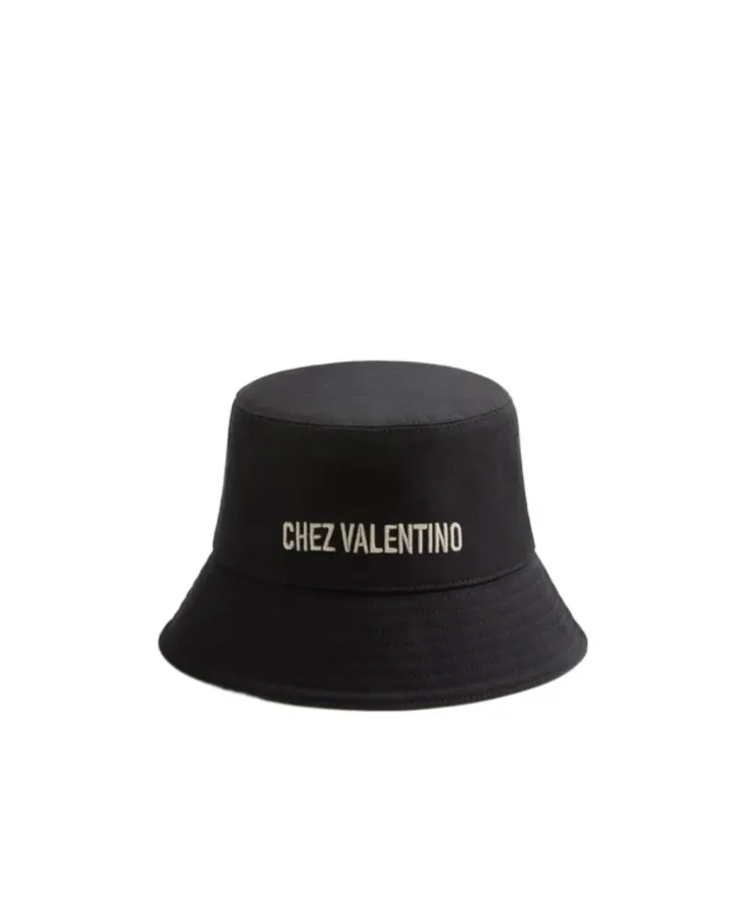 Chez Logo Embroidered Bucket Hat
