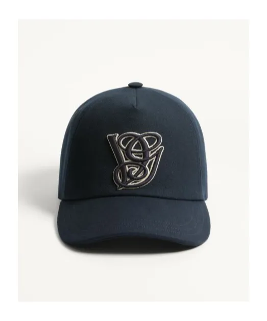 Cotton Baseball Cap With Embroidery