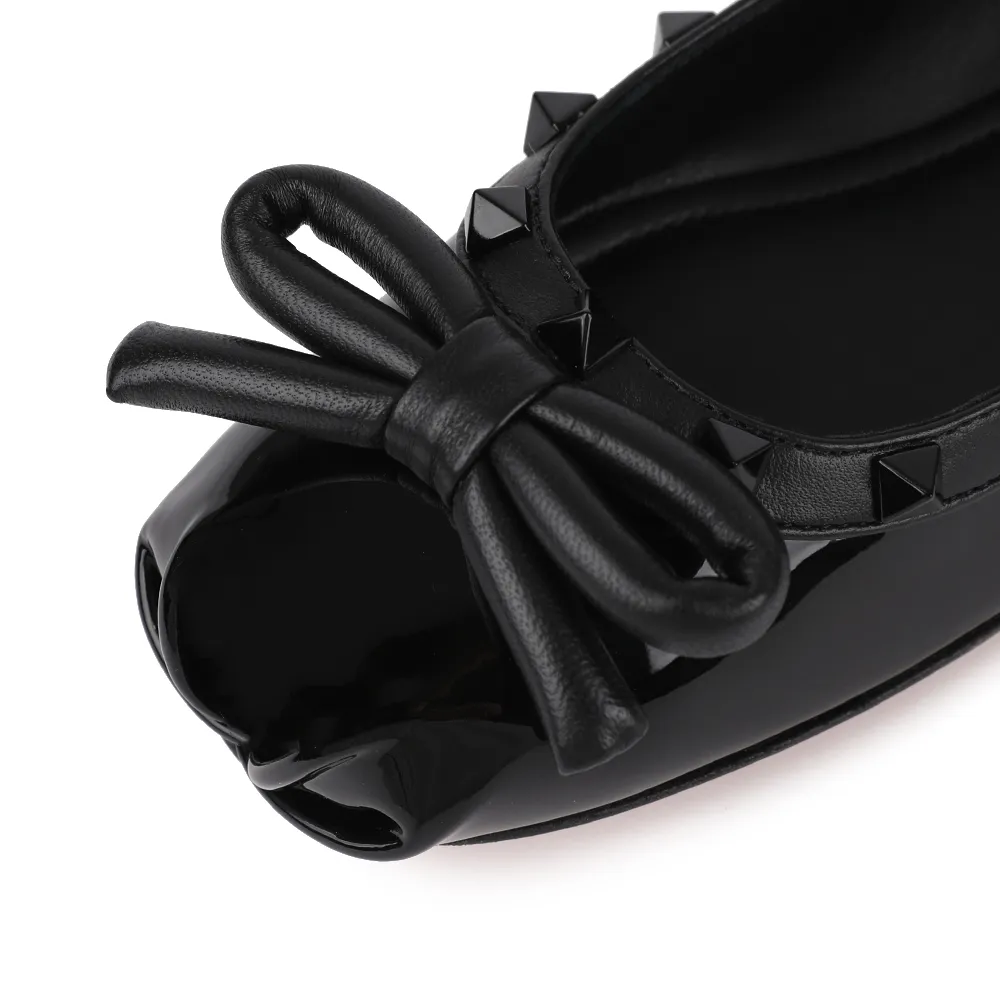 Studded Ballet Flats