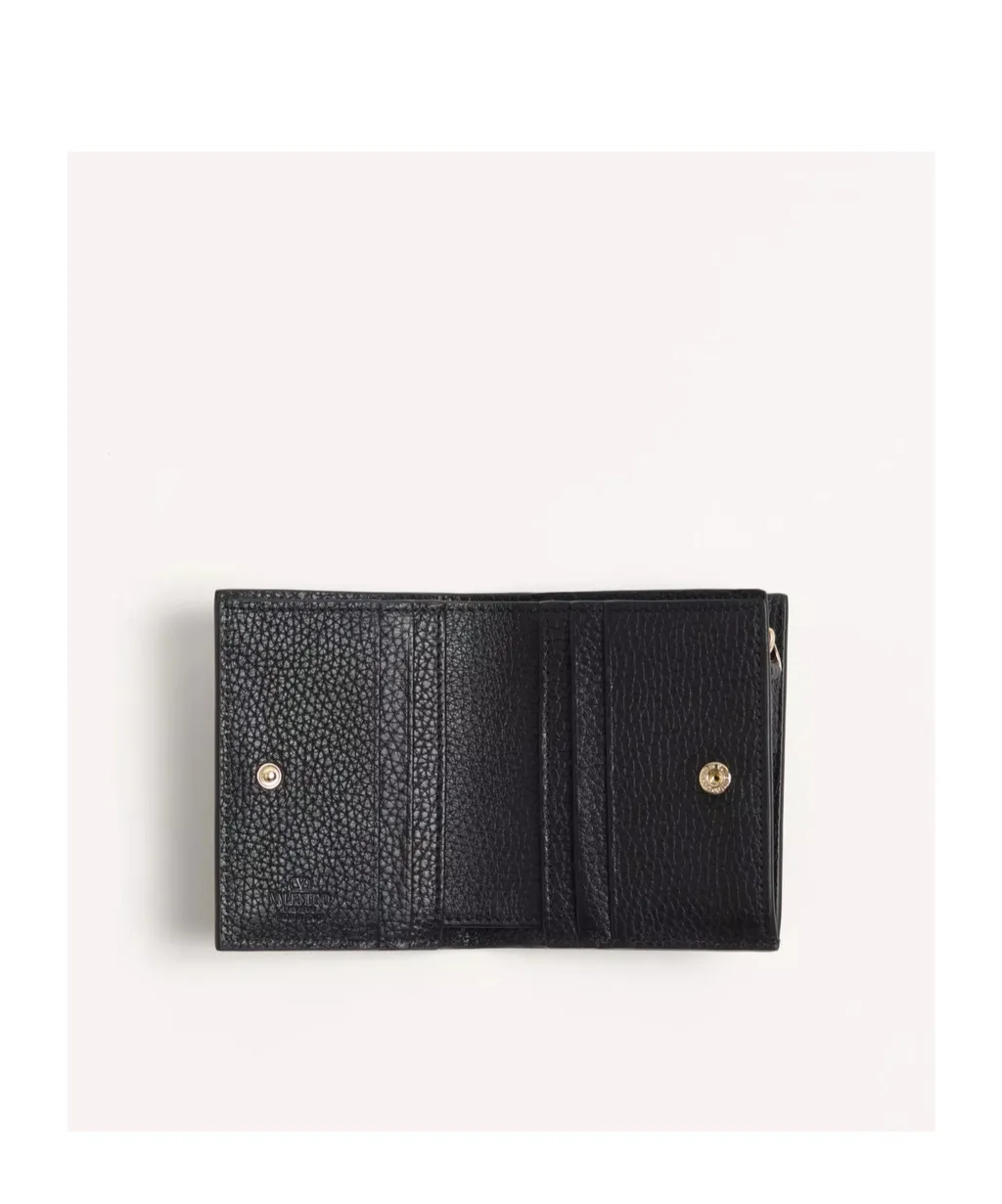 Garavani Rockstud Bi-Fold Wallet
