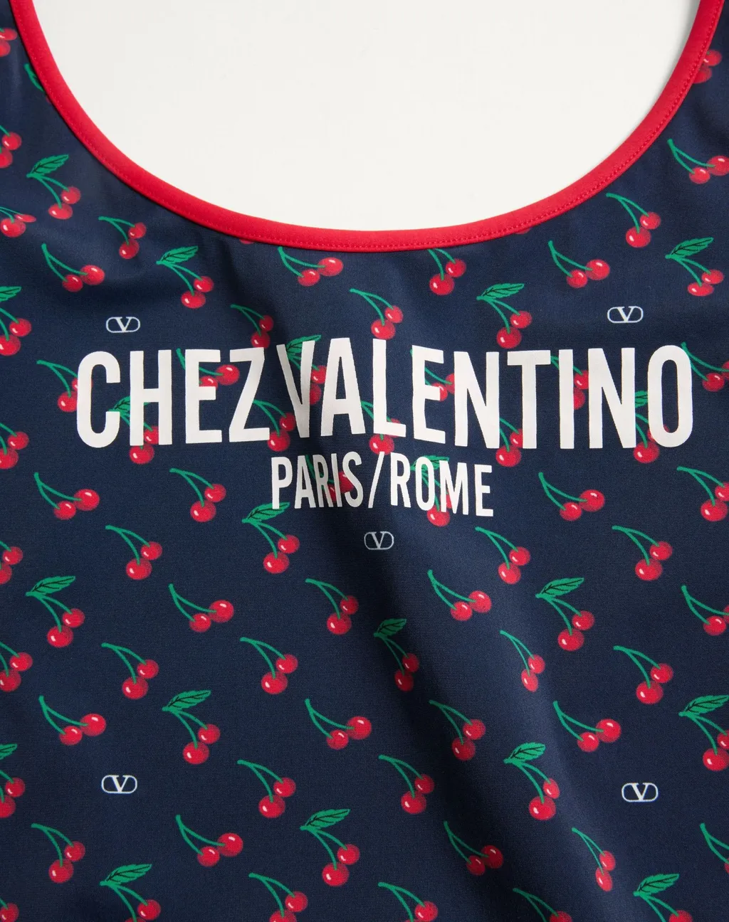 Cherry-Print Swimsuit