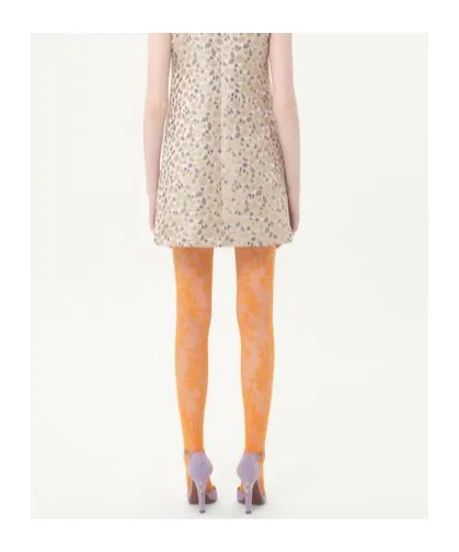 Floral Print Stockings