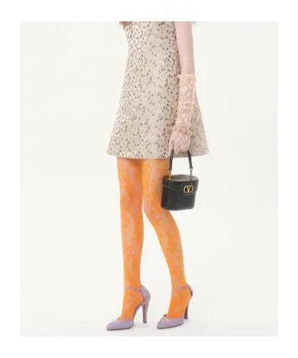 Floral Print Stockings