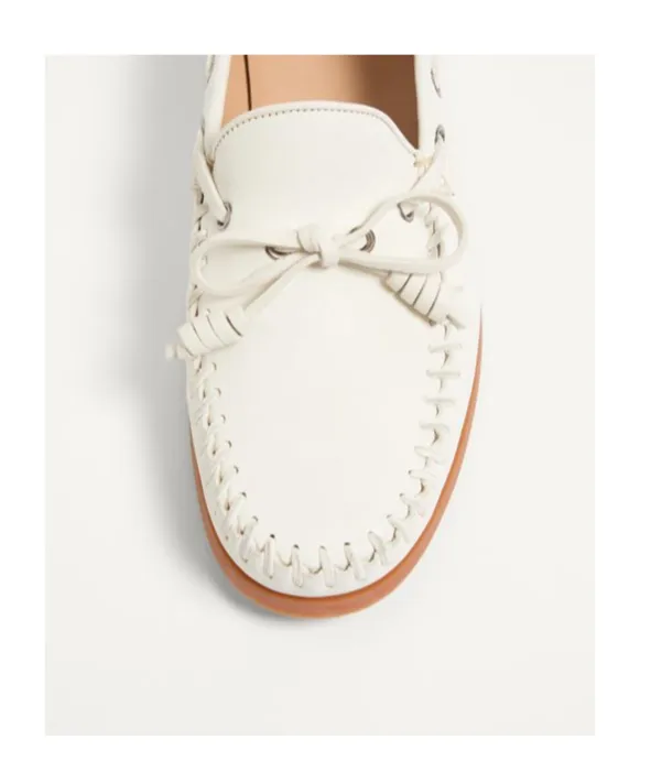 Palm Avenue Bow Detailed Loafers