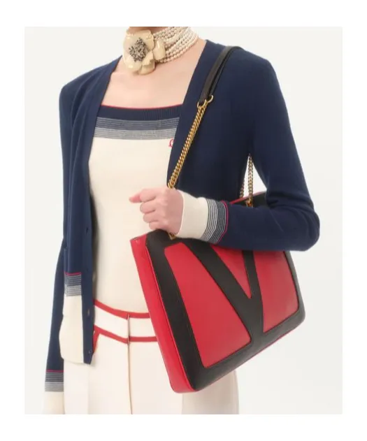 Chez V-Neck Button-Up Cardigan