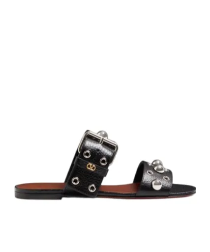 NellcÔTe Eyelet Detailed Buckled Sandals
