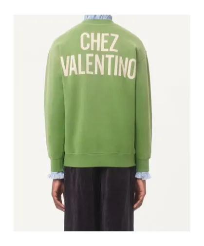 Logo Embroidered Crewneck Sweatshirt
