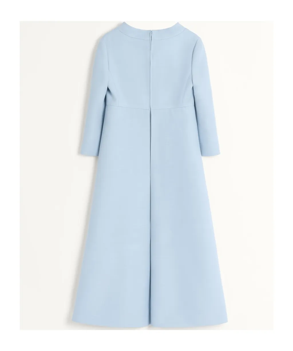 Crepe Couture Midi Dress