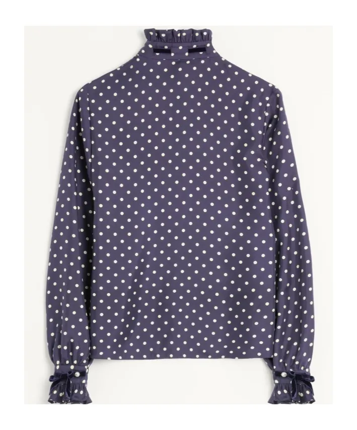 Plus De Pois Pokla Dot Printed Shirt