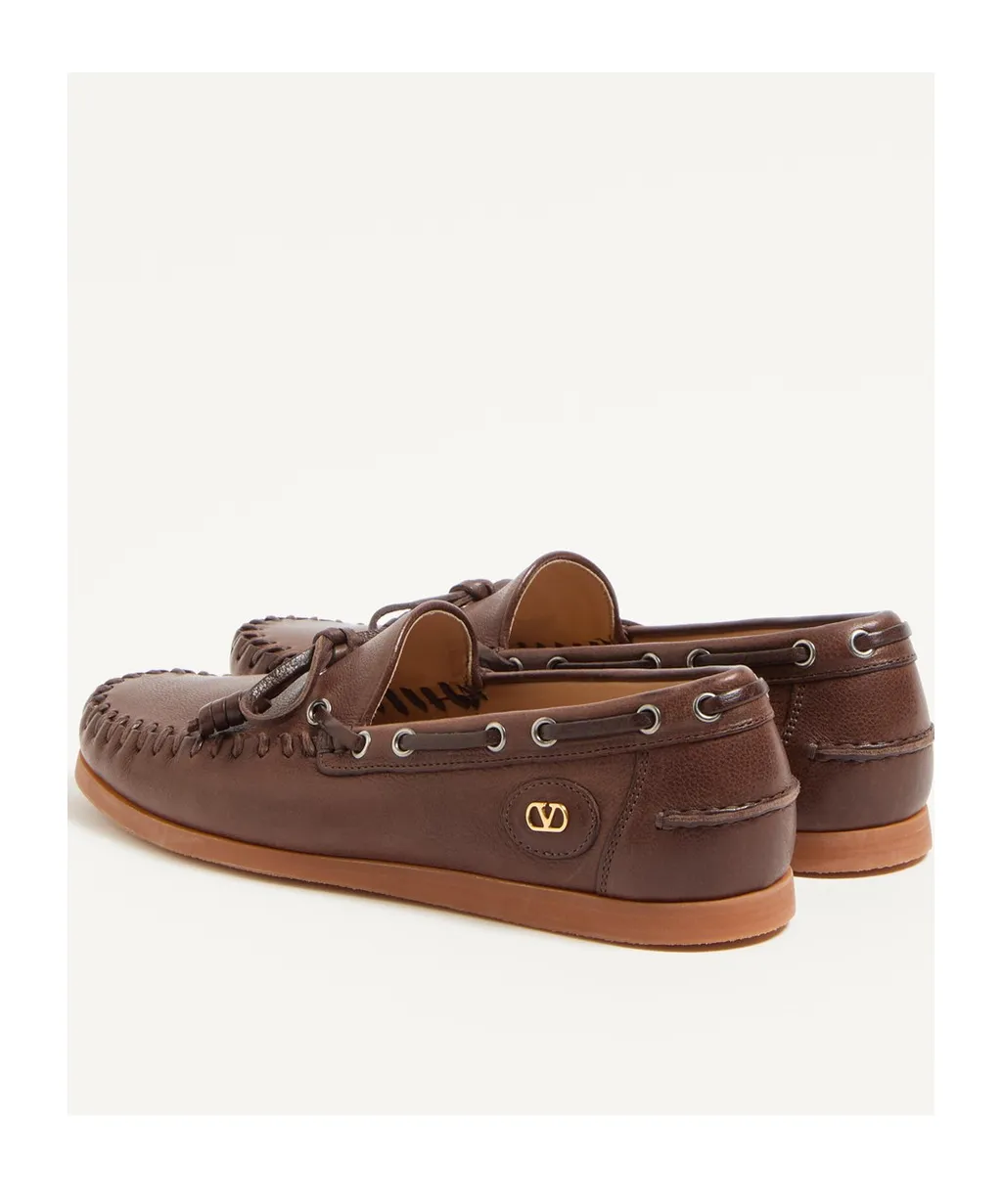 Palm Avenue Bow Detailed Loafers