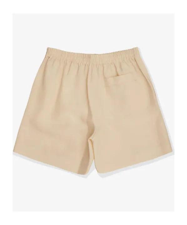 Elastic-Waistband Side-Stripe Shorts