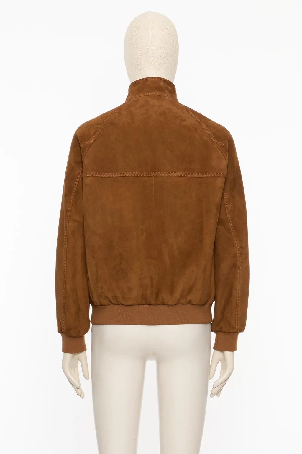 Zip-Up Mock Neck Jacket