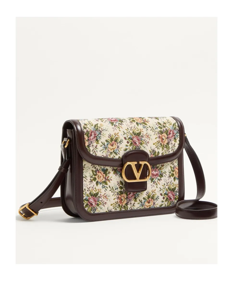 9To5 Vlogo Signature Foldover Top Shoulder Bag