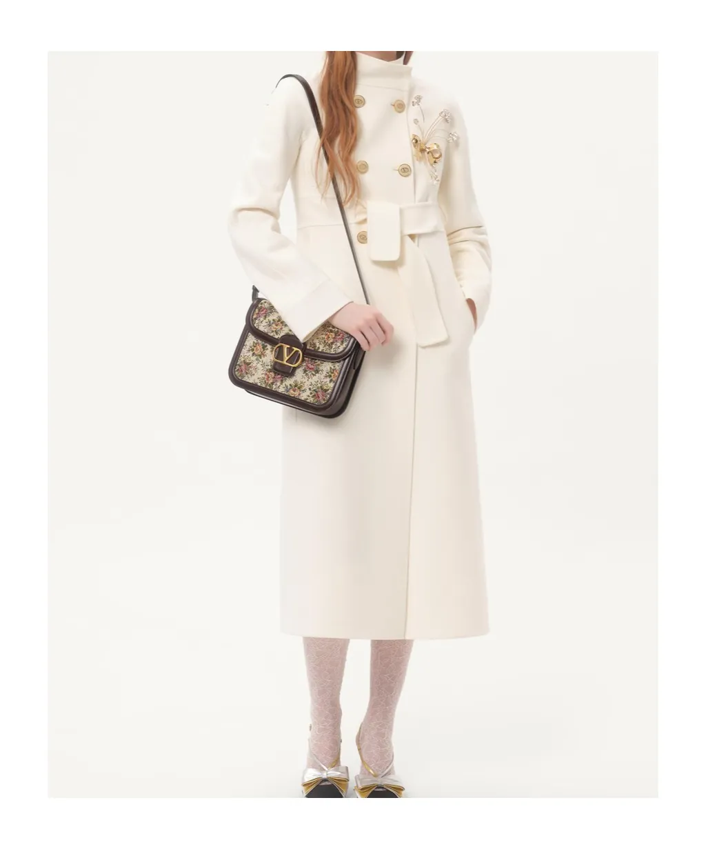 9To5 Vlogo Signature Foldover Top Shoulder Bag