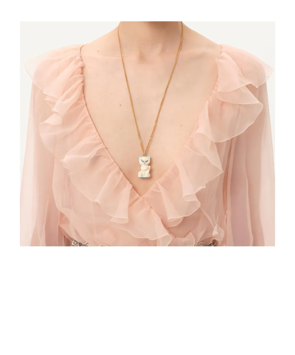 Le Chat De La Maison Necklace