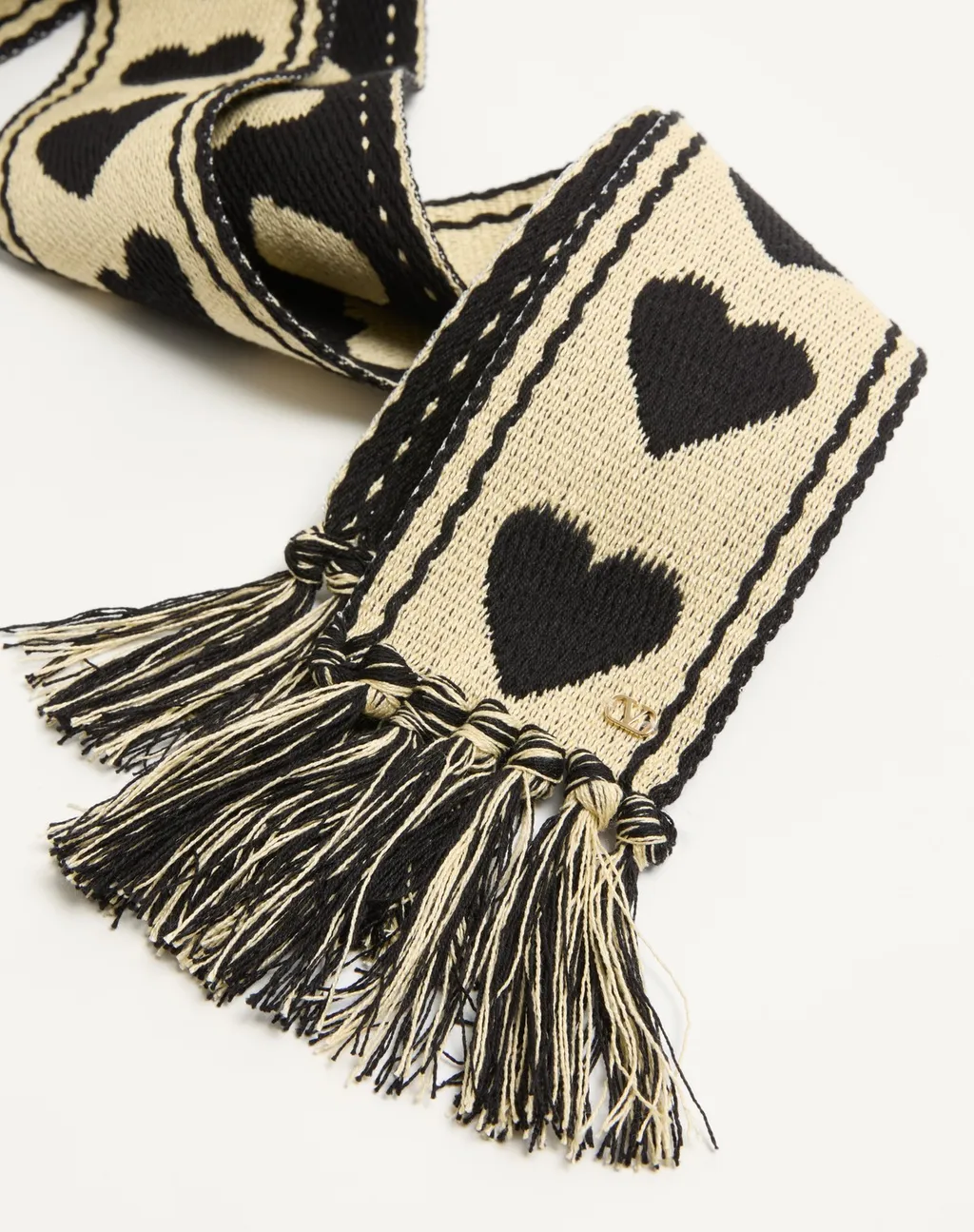Antibes Heart Motif Scarf