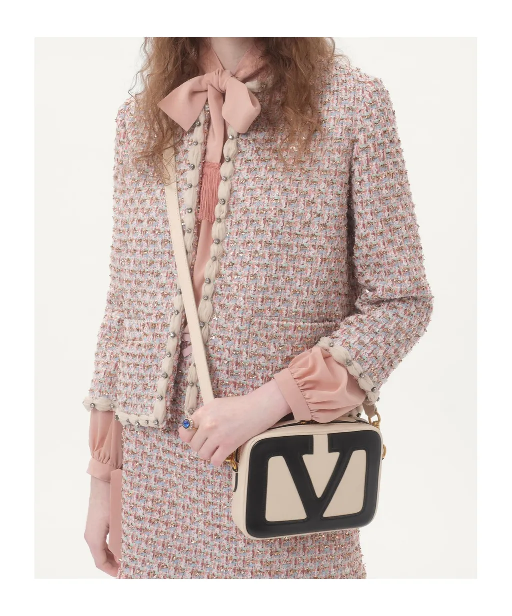 Fringed Scarf Detailed Long-Sleeve Shirt