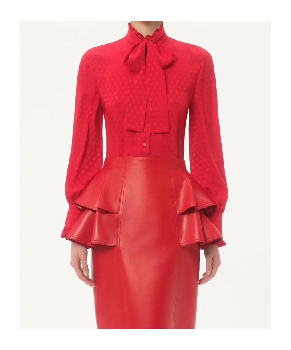 Cour De Coeur Pussy-Bow Shirt