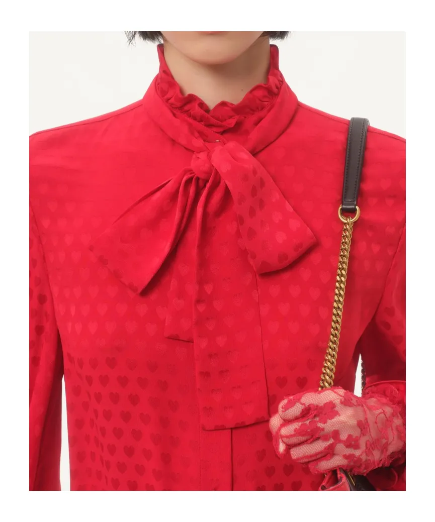 Cour De Coeur Pussy-Bow Shirt