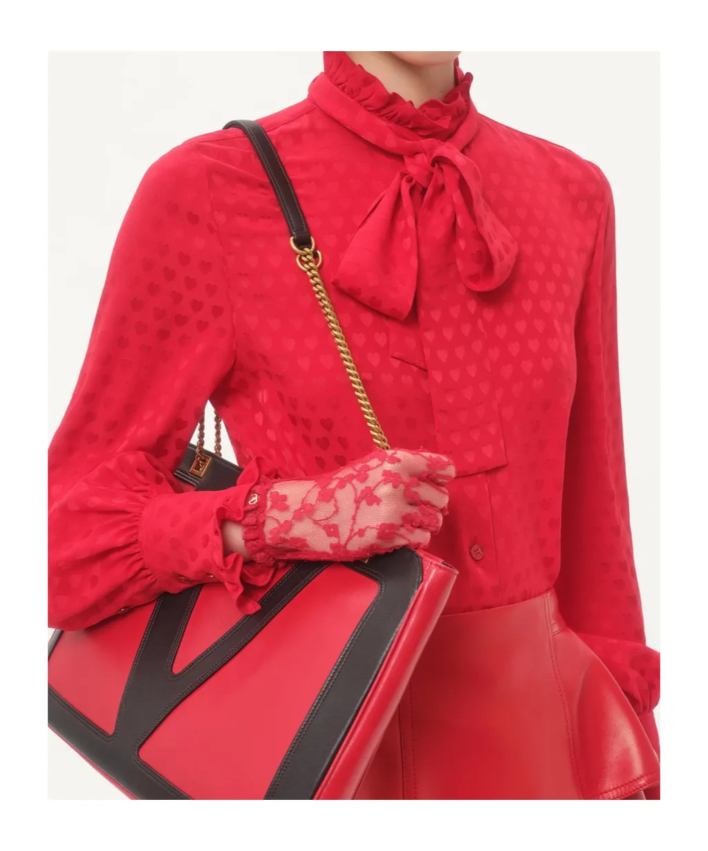 Cour De Coeur Pussy-Bow Shirt
