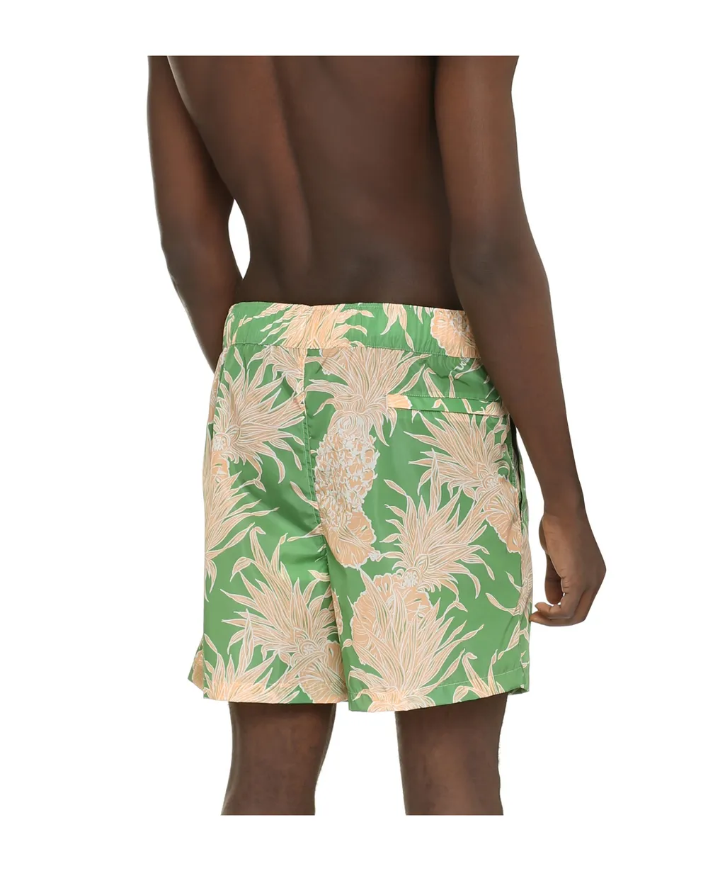 Pineapple Print Swim Shorts