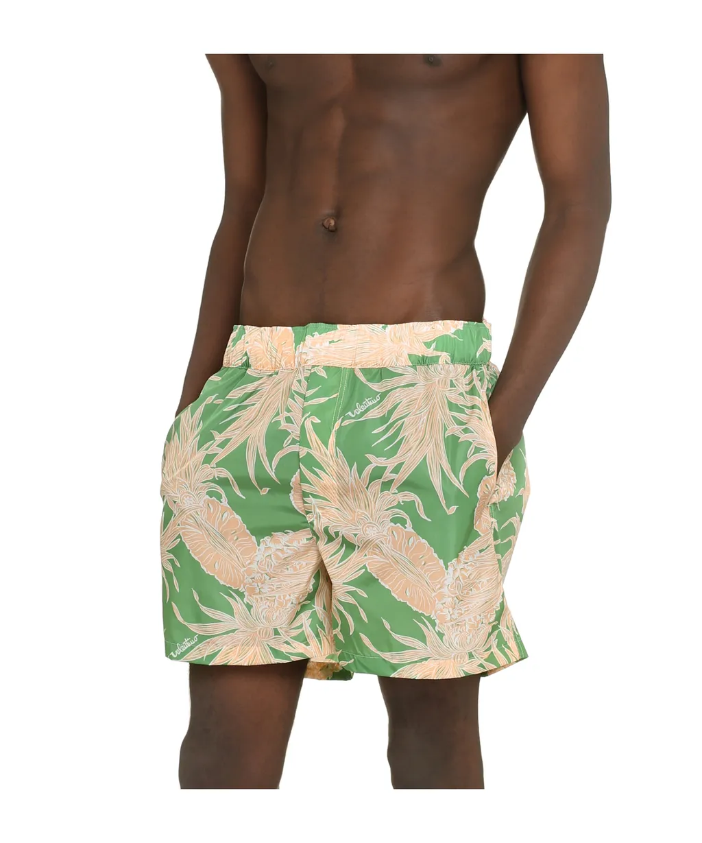 Pineapple Print Swim Shorts