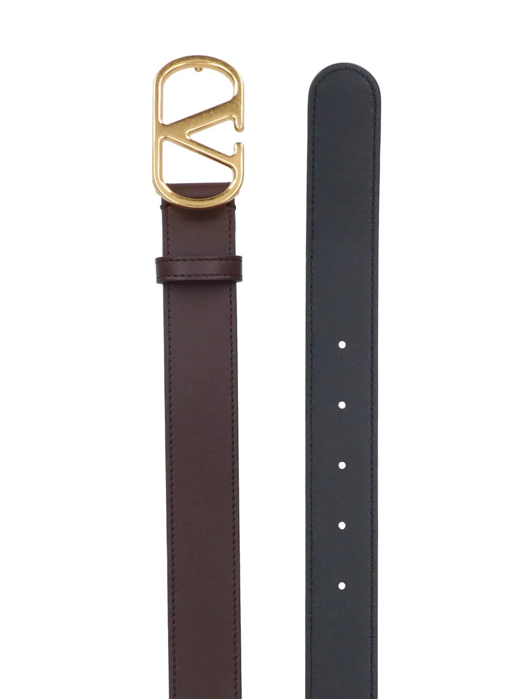 Vlogo Signature Buckled Belt