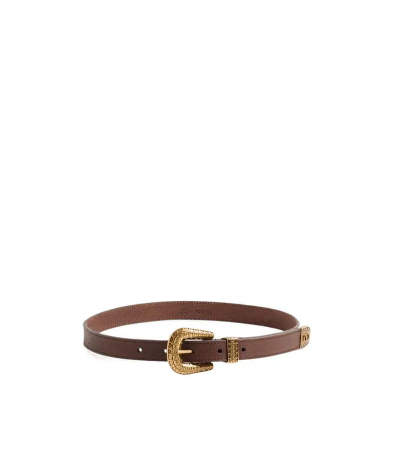 Vlogo Signature Calfskin Belt 20 Mm