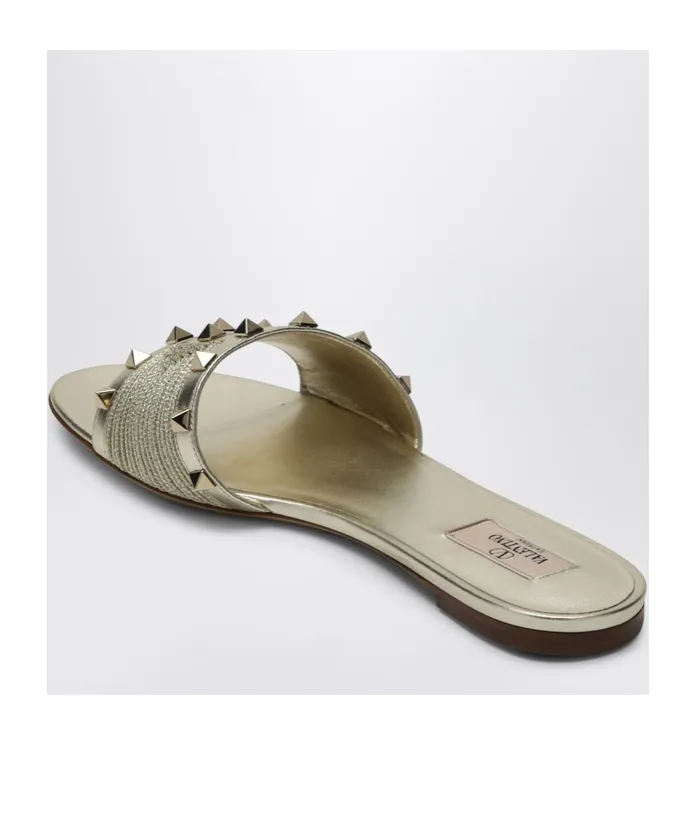Stud Flat Sandals
