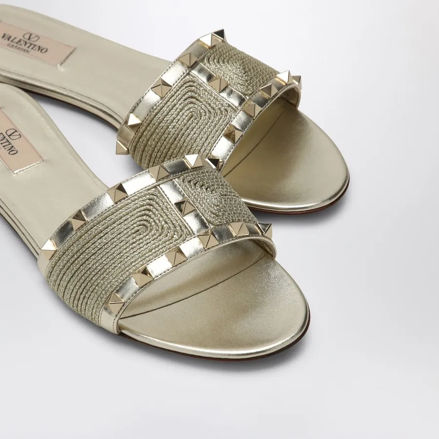 Stud Flat Sandals