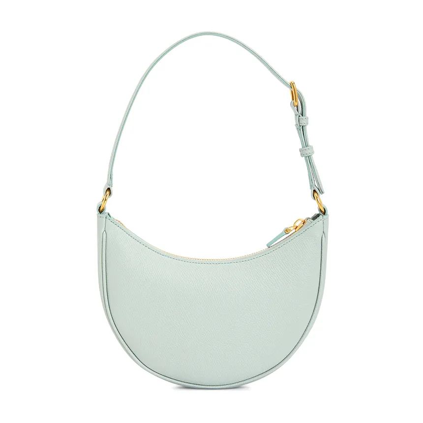 Zippered Shoulder Bag
