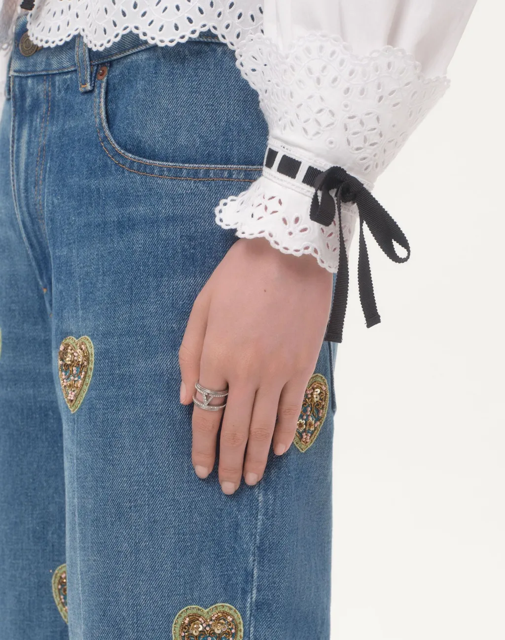 Ovalette Metal And Swarovski® Crystal Ring